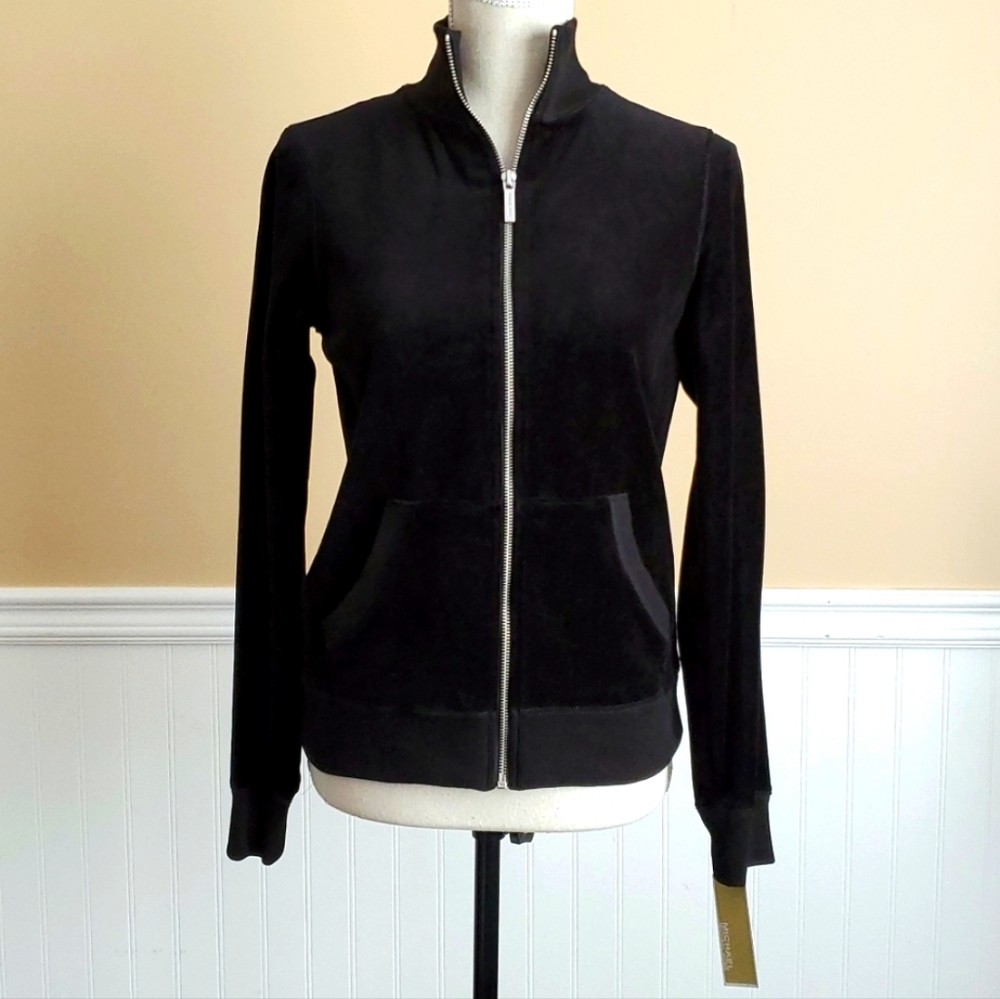 Beautiful Michael Kors Velour Jacket Size XS - Picture 2 of 7